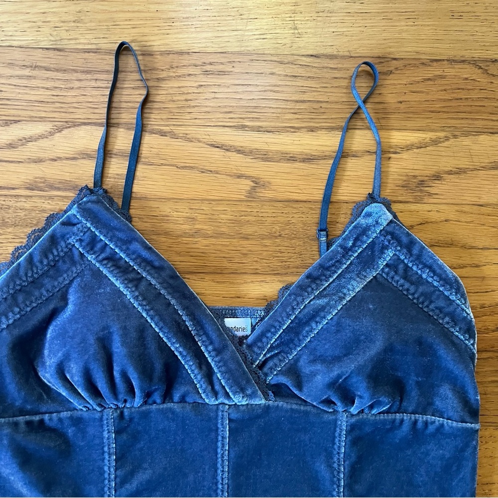 Y2K Velvet Cami Tank - Picture 6 of 6